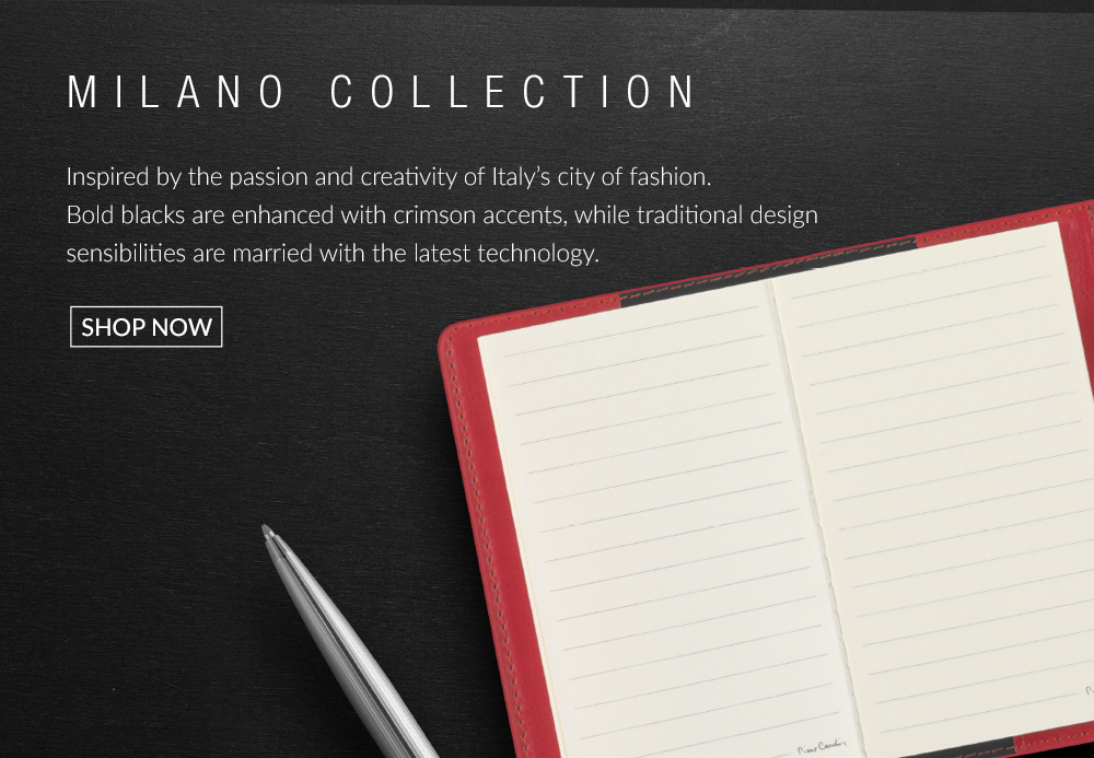 Designer homepage from Pierre Cardin