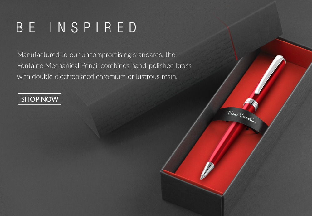 Designer luxury-mechanical-pencils from Pierre Cardin