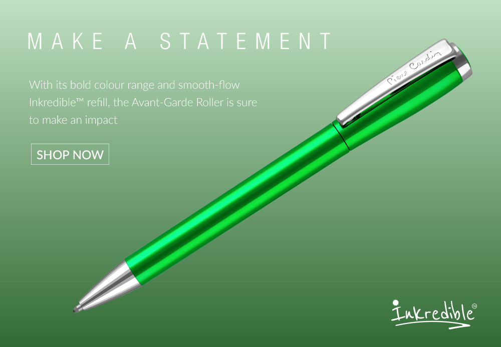 Designer rollerball-pens from Pierre Cardin