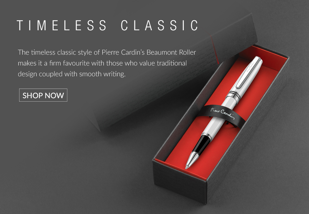 Designer rollerball-pens from Pierre Cardin
