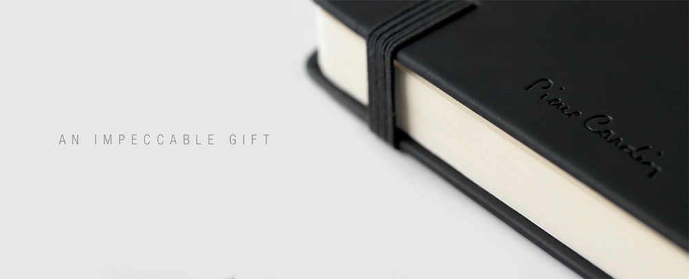 Exclusive Notebook by Pierre Cardin Header Exclusive Notebook by Pierre Cardin